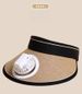 USB Rechargeable Cooling Sun Hat - Foldable & Breathable Open-Top Design For Outdoor Activities_viptrois.com