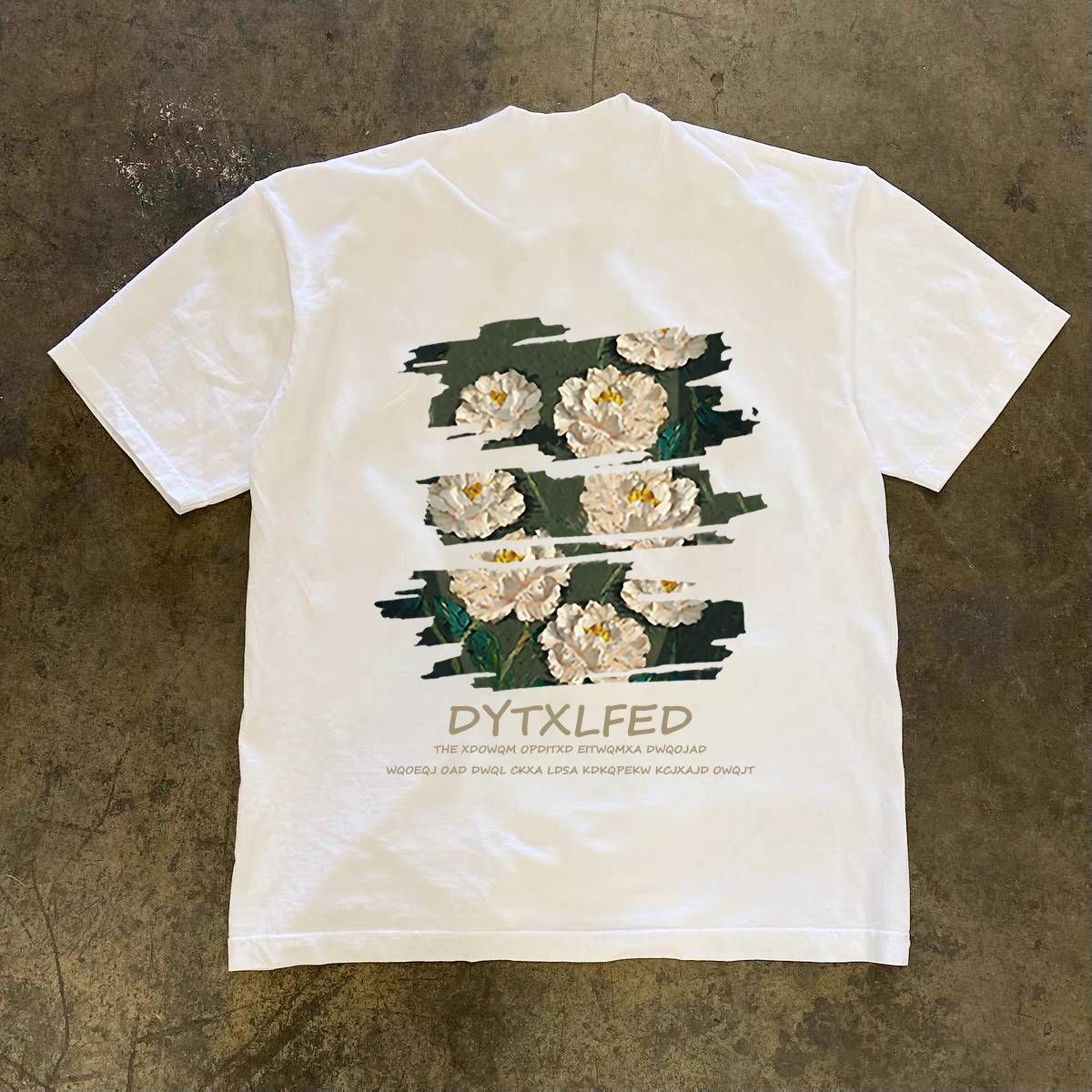2025 Summer Essential Unisex Oversized Cotton Short-Sleeve T-Shirt – Trendy Loose Fit Casual Tee For Men And Women_viptrois.com