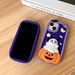 Funny Halloween Pumpkin Ghost Phone15Promax/13 Mobile Phone Case _viptrois.com
