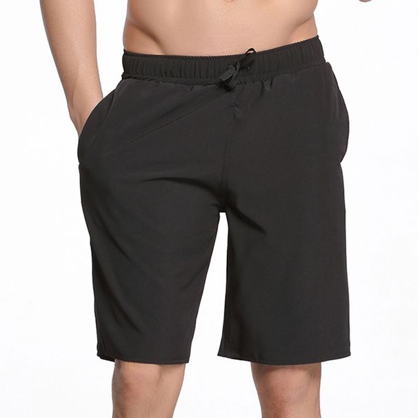 Men's Clothing Men's Four Point Beach Pants Large Size Quick Drying Seaside Drifting Swimming Trunks Men Hot Spring Pants_viptrois.com
