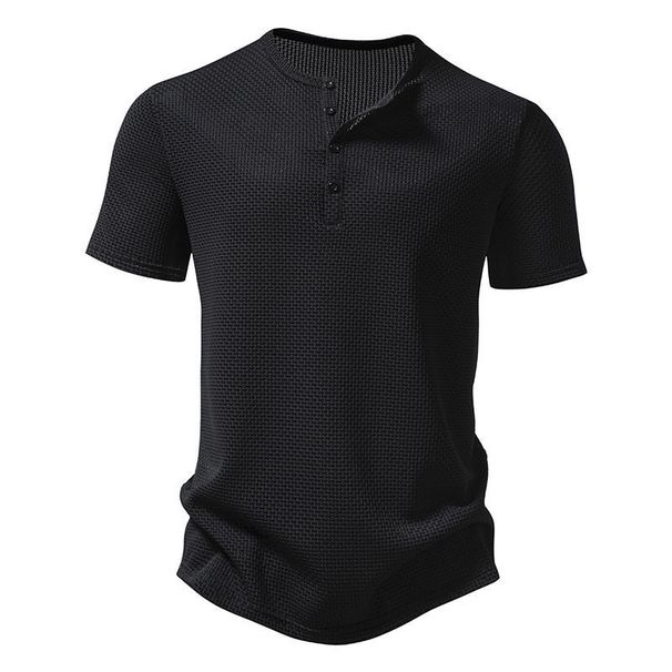Men's Performance Polo Shirt Quick-Dry Polyester Blend, Breathable & Lightweight For Sports, Travel & Casual Wear (White, Black, Navy Blue) – S-XXL_viptrois.com