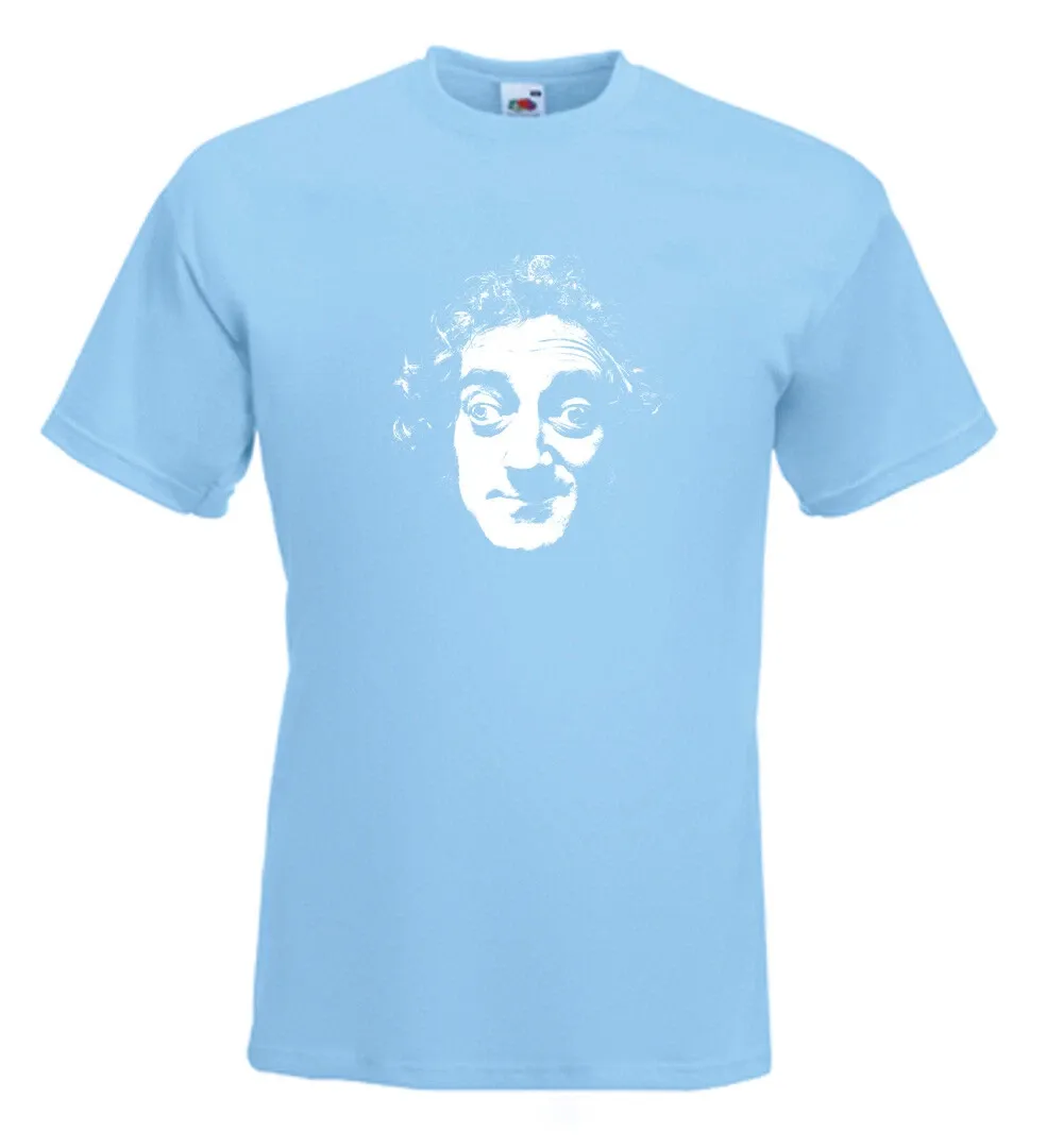 Marty Feldman Young Frankenstein T Shirt Mens Womens Tees Top Sky Blue Size Medium_viptrois.com