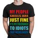 Funny My People Skills Are Just Fine Joke Novelty Mens T-Shirt Mens Womens Tees Tops Tee Top #NED_viptrois.com