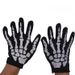Halloween Party Death Black Cape Skull Tenderness Gloves Halloween Costume Props Set_viptrois.com