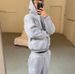Men's Clothing European And American SUVENE Track Suits Street Trend Hip Hop Zipper Loose Solid Color Sports Suit_viptrois.com