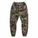 "Men's Durable Camouflage Work Pants - Loose Fit Multi-Pocket Cargo Pants For Outdoor Labor, Construction & Daily Wear_viptrois.com