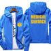 Men Women Bomber Hooded EMT Paramedic Emergency Medical Services Casual Thin Windbreaker Sunscreen Skin Jacket Outwear_viptrois.com