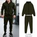 Men's Hooded Sweatshirt & Trousers Set – Winter-Ready Zip-Up Casual Outfit (S-XXXL, Tibetan Blue/Black/Dark Gray/Army Green/Khaki/Light Gray)_viptrois.com