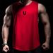 Men's Clothing GYM Summer Sleeveless Vest Men's Basketball Training Muscle Loose Sports Ice Silk T Shirt Fitness Clothes_viptrois.com