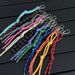 Woven Lanyard Flat Replacement Rope Nylon Bag Pendant Fashionable Colorful Cute Handmade Accessories_viptrois.com