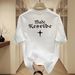 Men's Clothing Summer Cotton Short Sleeved T Shirts For Men Trendy T Shirts For Teenagers Versatile Fashion Bottoming Shirts For Couples Tops Ins_viptrois.com