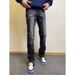 Retro Flared Jeans For Men Loose Straight Leg Trousers High Waist Spring Autumn Trendy High Street Style_viptrois.com