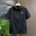 Men's Clothing Summer Thin Hooded t Shirt Loose Large Size Half Sleeved Suit Short Sleeved t Shirt_viptrois.com