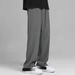 Men's Clothing Ice Silk Pants Men Summer Thin Loose Wide Leg Sports Pants Men's Drape Trousers Quick Drying Straight Casual Trousers_viptrois.com