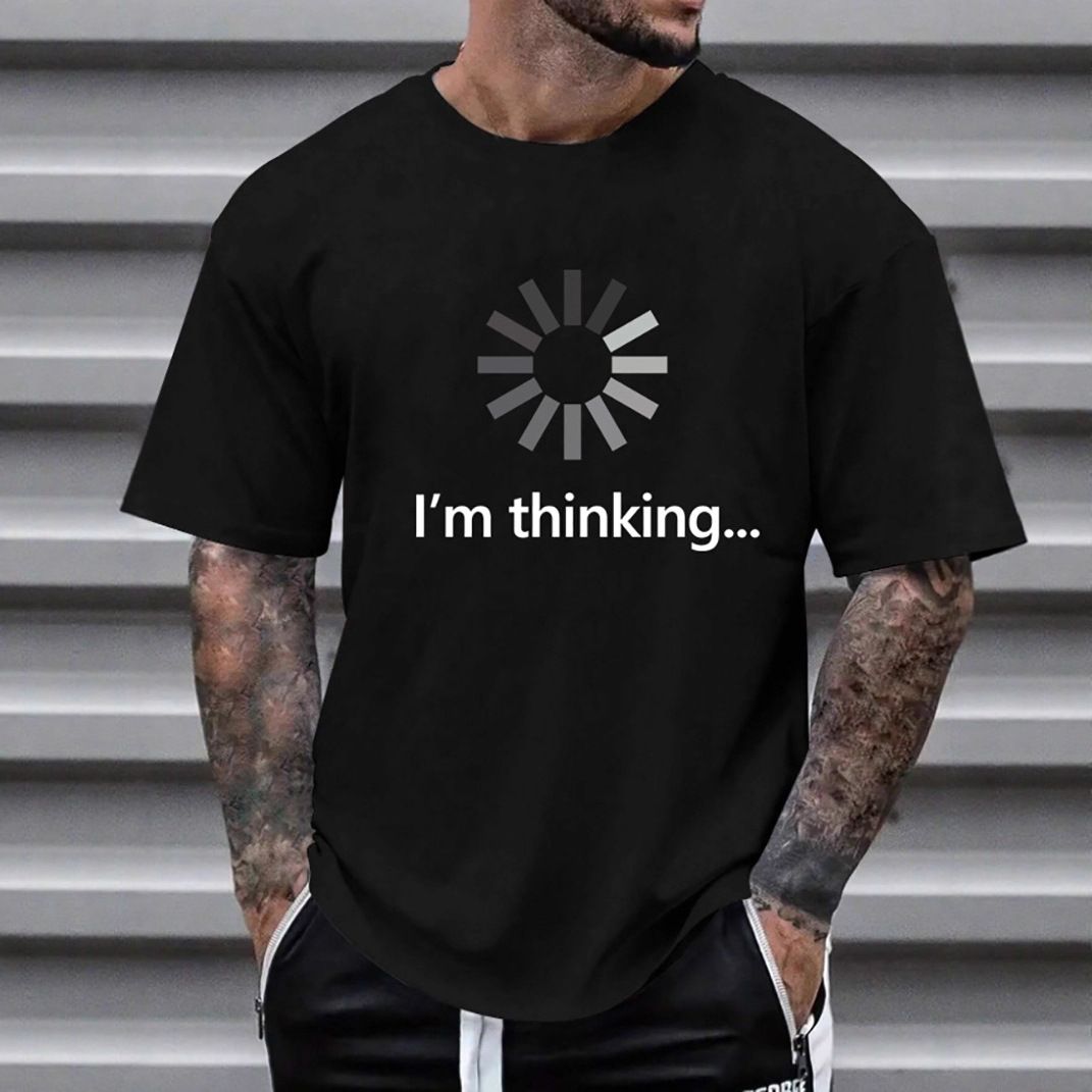 Men's Clothing Comfortable & Stylish Graphic Print T-Shirt Outdoor Activities - Breathable Polyester Fabric, Loose Fit, Round Neck, Short Sleeve_viptrois.com
