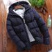 Fashion Parkas Overcoat Men's Casual Warm Hooded Thick Puffer Jacket Men Winter Coat Outwear Business Hombre_viptrois.com
