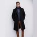 Men's Wool Blend Trench Coat - Classic Long Overcoat For Winter, Slim Fit, Multiple Pockets, Stylish & Warm_viptrois.com