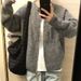 Knitted Cardigan Jacket, Thickened Sweater, Youth Baseball Collar, Knitted Sweater, Men's Sweater_viptrois.com
