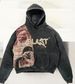 2024 New Washed Hooded Sweatshirt National Trend Treasure Boy Pullover Hoodie_viptrois.com