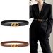 Women's leather belt all match summer trend decoration jeans with coat skirt suit high end black waist_viptrois.com