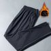 Men's All-Season Thermal Fleece-Lined Waterproof Jogger Pants For Gym, Outdoor Running & Sports (Black/Blue/Gray, Plus Thick & Fleece Options)_viptrois.com