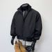 American Retro Oversized Bomber For Men, Spring New Trendy Brand Stand Collar Baseball Jacket Short Top_viptrois.com
