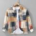Men's Clothing Fashion Printed Long Sleeved Shirt For Men Trendy Art Casual Loose Tops For Men_viptrois.com