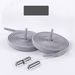 Shoe Accessories capsule buckle metal tie free shoelaces fashionable personality elastic flat children's tie free artifact_viptrois.com