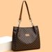 Women's Bags Women's Retro Fashion PU Soft Leather Shoulder Bag Commuter Large Capacity Tote Bag Is Very Suitable For Daily Use_viptrois.com