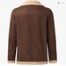 Suitable For All Seasons 2025 Winter Sheepskin Thickened Zipper Leather Men's Jacket_viptrois.com