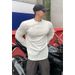 "Classic Fit Long Sleeve T-Shirt For Men - Solid Color, Polyester Blend, All-Season Staple With Contrast Stitching (Sizes M-5XL)"_viptrois.com