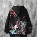Pure Men's Hoodie With Fleece, Harajuku Style, Loose Fit, Spring And Autumn, Trendy Hip-Hop Student Jacket_viptrois.com