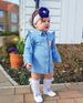 Kids’ Clothing New Denim Jacket Button Long Sleeve Denim Shirt_viptrois.com