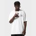 Men's Clothing Street Fashion Print T Shirt Loose Large Size Oversize Ins All Match Pure Cotton Short Sleeve_viptrois.com