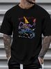 Wild Child RatFink T-Shirt Short Sleeve White Print Front H1509 Streetwear Soft Stylish Slightly Fashion Homme Breathable Versatile Unisex_viptrois.com