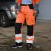 Men's Clothing Reflective Strips Multi Pocket Work Pants Men's Construction Engineering Coal Mine Warning Safety Work Pants_viptrois.com