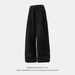 Nordmann 3D Pleated Design Straight-Leg Sweatpants For Men, Autumn And Winter Loose Fit Versatile Casual Pants, Sports Trendy_viptrois.com
