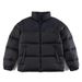 Premium White Duck Down Puffer Jacket For Men Women - 700 Fill Power, Windproof & Water-Resistant, Coat With High Collar, Loose Fit_viptrois.com