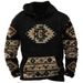Cross-Border New Casual Hoodie Vintage 3D Printed Men's Sweatshirt European And American Street Style Trendy Shirt_viptrois.com