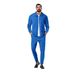 Men's Clothing Autumn Youth Zipper Waffle Pocket Lapel Slim Jacket Casual Pants_viptrois.com