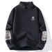 Pure Cross-Border Foreign Trade Dropshipping Hot-Selling Fashion New 2024 Autumn Winter Collar Knitted Sweater Men's Base_viptrois.com