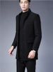Loom Loom 2024 European And American Foreign Trade Autumn Winter Wool Mid-Length Trench Coat Men's Jacket With Cotton_viptrois.com
