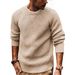 Men's Heavy Knit Cardigan – Retro Chunky Sweater, Loose Fit & Warm Winter Pullover (S-XXXL)_viptrois.com