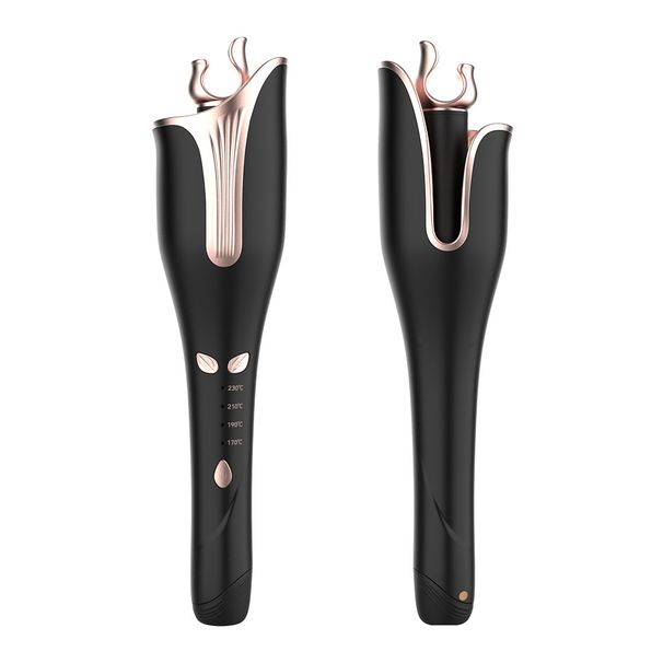 Fully Automatic Iron Dual-Sided Rotating PTC Hair Care Layer Anti-Scald Quick Styling Constant Temperature Curling Wand_viptrois.com