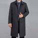 Loom Loom Men's Wool With Turn-down Collar, Wholesale Medium-Length Trench Coat Men, Supply For_viptrois.com