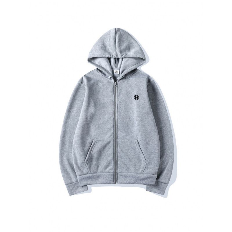 Men's Clothing Unisex Y2K Print Zip-Up Hoodie - Retro Streetwear Couple Matching Set, Oversized Fleece-Lined Sweatshirt_viptrois.com