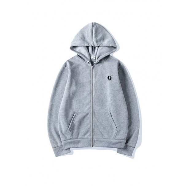 Men's Clothing Unisex Y2K Print Zip-Up Hoodie - Retro Streetwear Couple Matching Set, Oversized Fleece-Lined Sweatshirt_viptrois.com