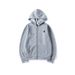 Men's Clothing Unisex Y2K Print Zip-Up Hoodie - Retro Streetwear Couple Matching Set, Oversized Fleece-Lined Sweatshirt_viptrois.com