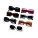 Men's Sunglasses New Oval Frame Sunglasses For Women With Gradient High End Retro Fashion Anti Ultraviolet Rice Nail Sunglasses_viptrois.com