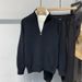 New American Fashion Retro Turtleneck Sweater Men's Autumn And Winter Half Zipper Versatile Bottoming Long Sleeve Sweater Trend_viptrois.com
